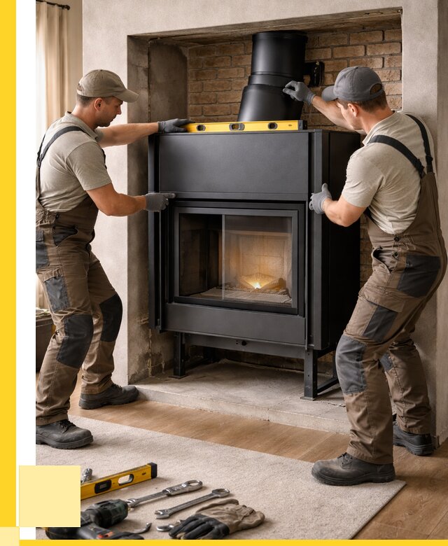 Установка каминных топок в Минусинске под ключ от 18290 р. | ЭриданМнс