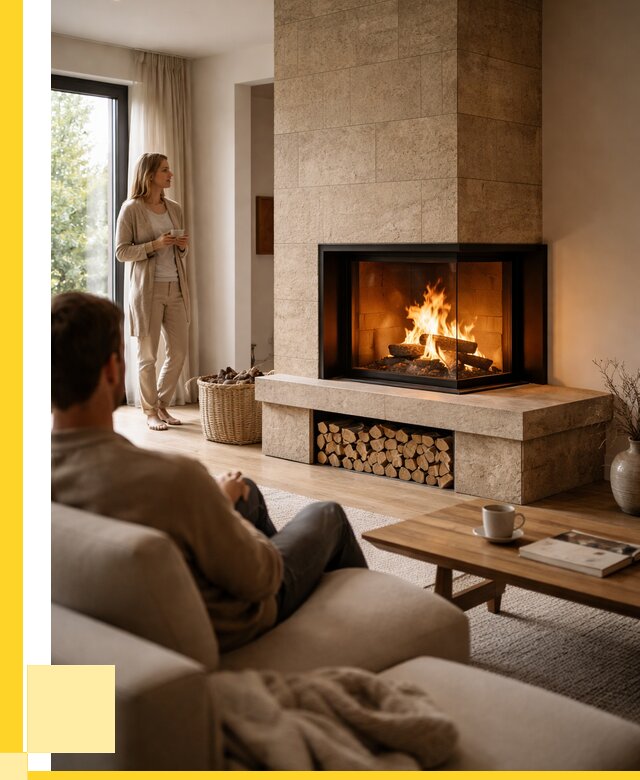 Угловые камины из кирпича установка в Минусинске от 152415 р. ЭриданМнс