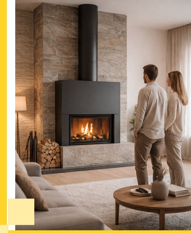 Закрытые камины под ключ в Минусинске от 121932 р., ЭриданМнс