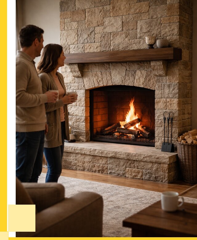 Каменные камины на заказ в Минусинске от 182898 р. | ЭриданМнс