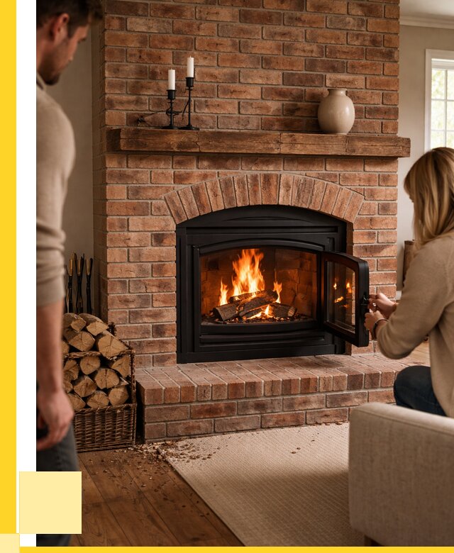 Кирпичные камины под ключ в Минусинске от 152415 р. | ЭриданМнс