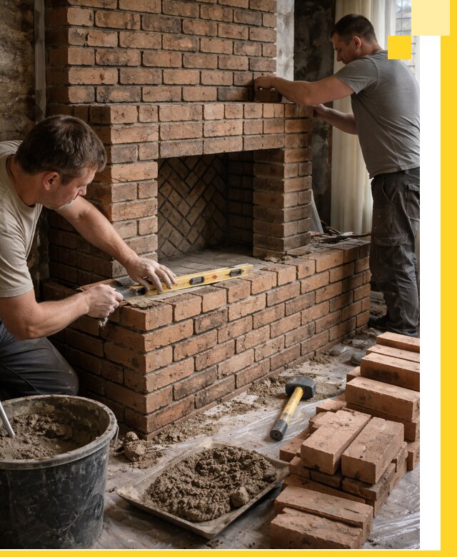 Изготовление и установка кирпичных каминов в Минусинске