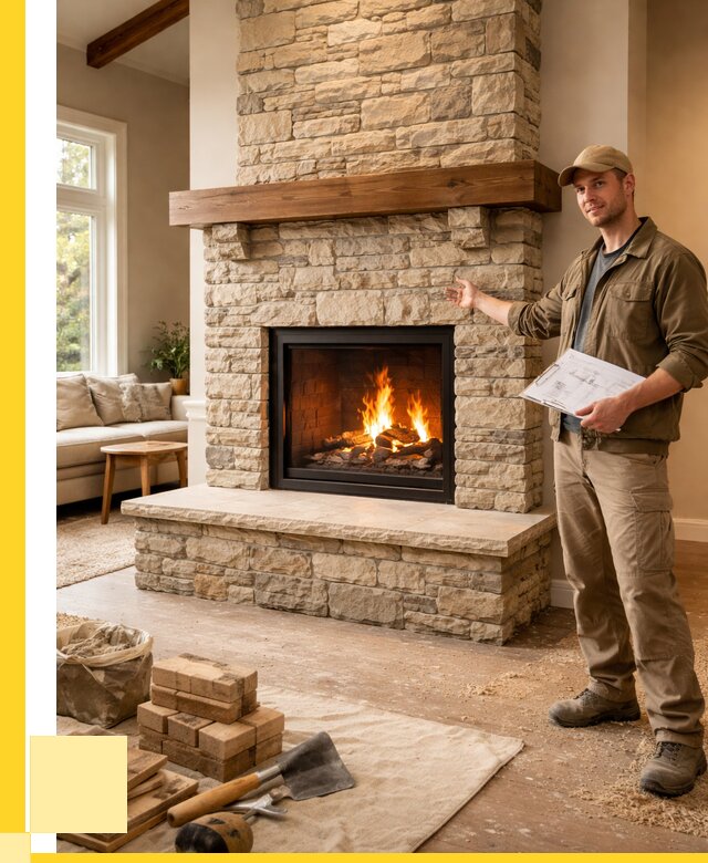 Камины под ключ в Минусинске от 182898 р. | ЭриданМнс — установка