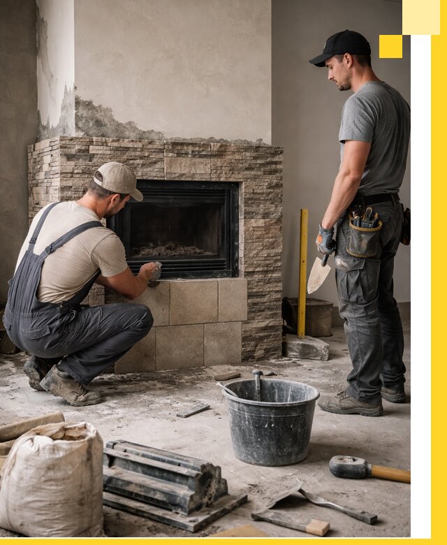 Камины под ключ в Минусинске: проект, изготовление и монтаж