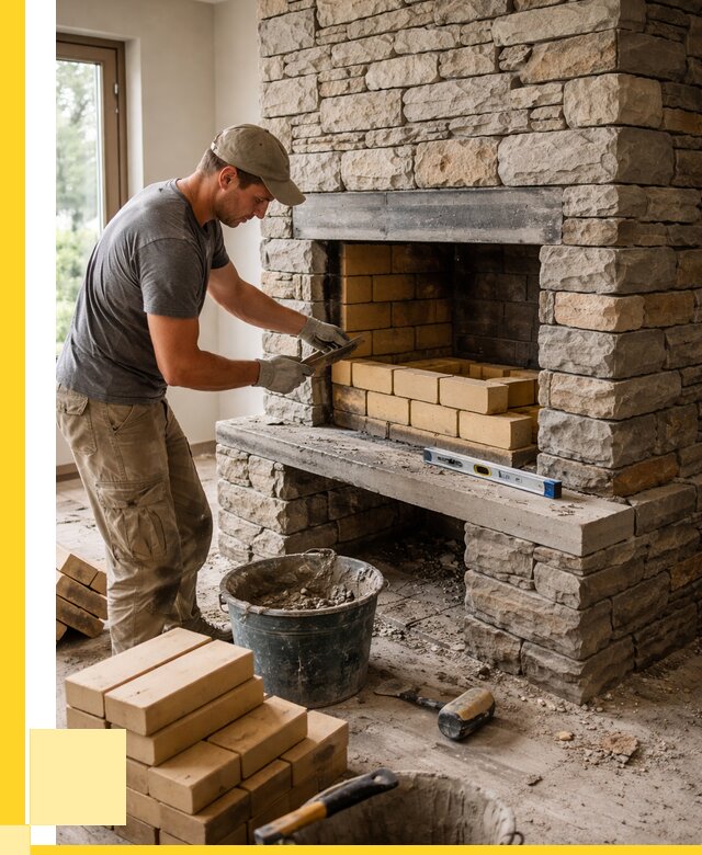 Кладка каминов и камина в Минусинске от 25403 р. ЭриданМнс