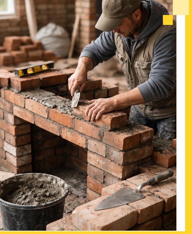 Кладка каминов под ключ в Минусинске профессиональная отделка и монтаж