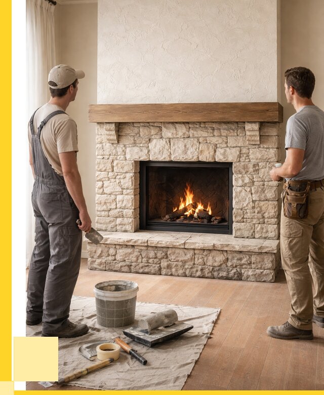 Отделка каминов в Минусинске от 6605 р. под ключ | ЭриданМнс