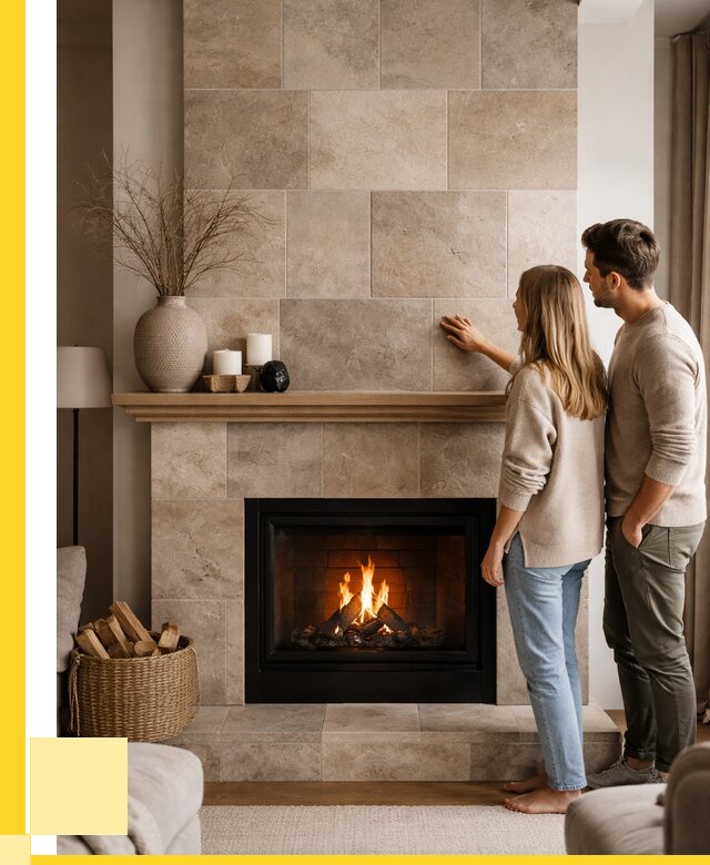 Облицовка каминов керамогранитом в Минусинске от 4572 р. | ЭриданМнс