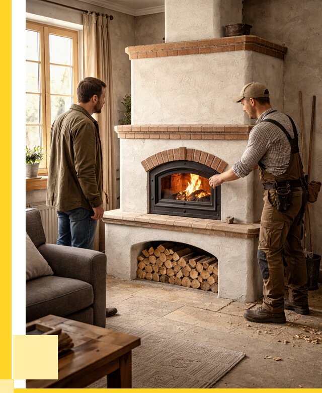 Печи камины в Минусинске: кирпичные, изразцовые от 60966 р. | ЭриданМнс