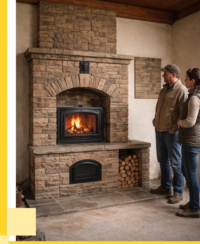 Кирпичная печь под ключ в Минусинске от 152415 р. | ЭриданМнс