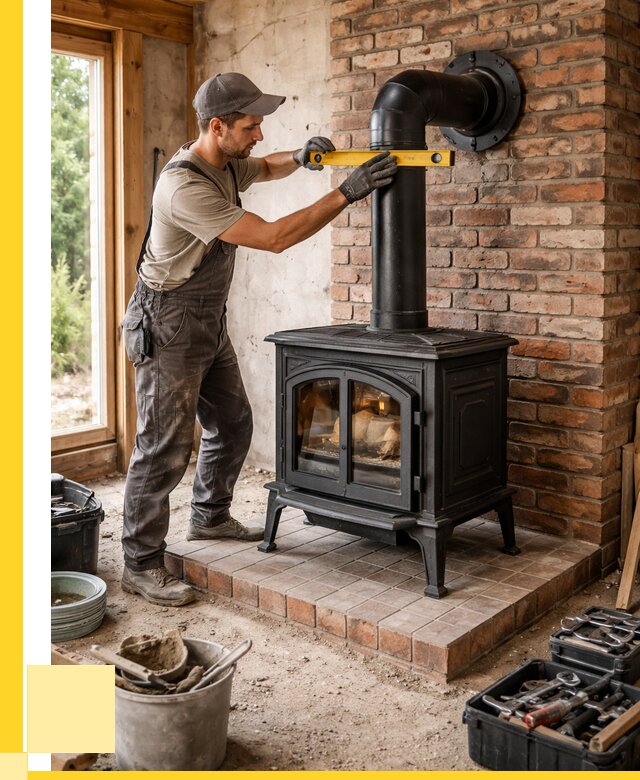 Монтаж печей установка банной печи в Минусинске от 15242 р. | ЭриданМнс