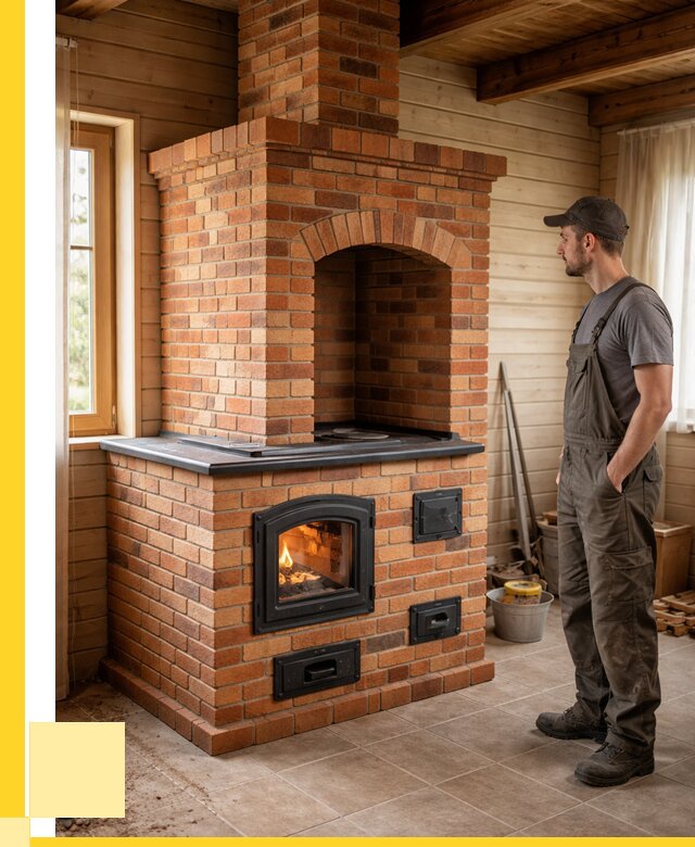 Кирпичные печи в Минусинске: купить от 152415 р. | ЭриданМнс