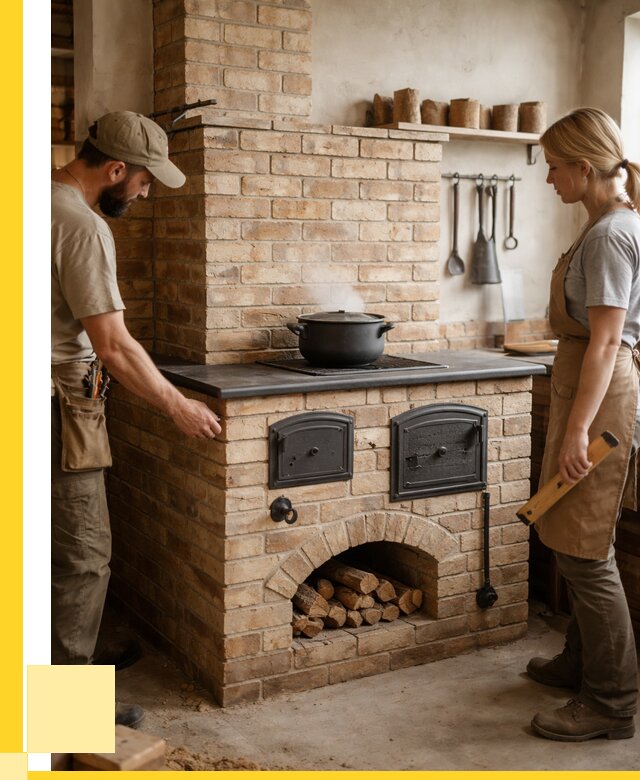 Варочно отопительные печи в Минусинске от 91449 р. | ЭриданМнс