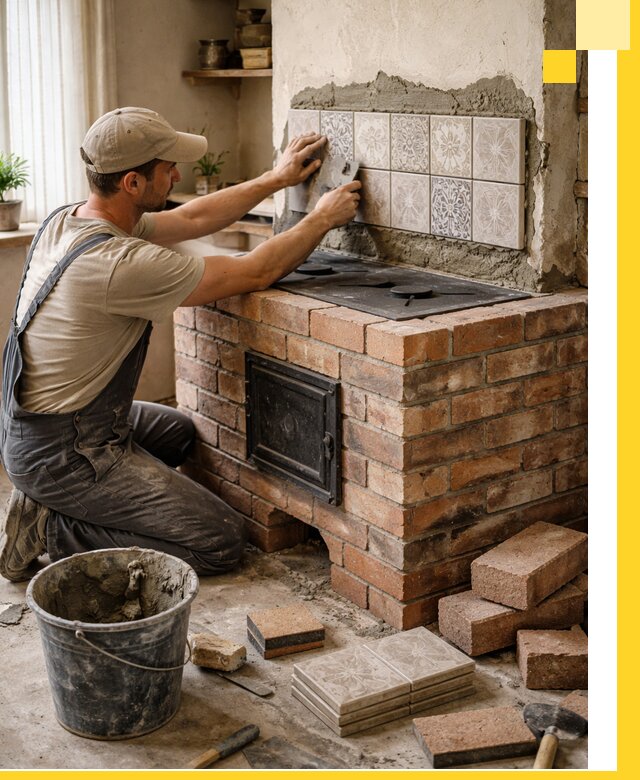 Печи с плитой на заказ монтаж гарантия и сервис в Минусинске