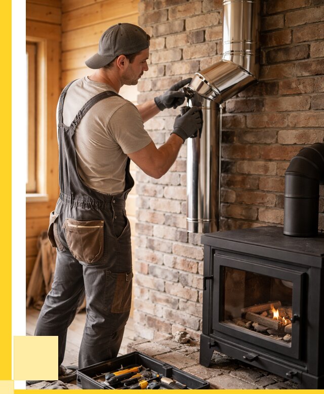 Монтаж дымоходов для печей в Минусинске от 7621 р. | ЭриданМнс