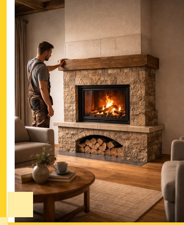 Печи камины для дома под ключ в Минусинске от 55886 р. | ЭриданМнс