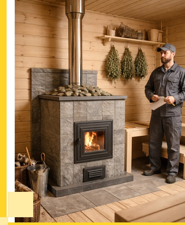 Печи для бани под ключ в Минусинске от 121932 р. | ЭриданМнс