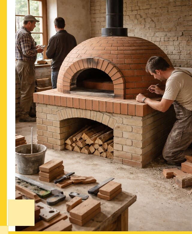 Помпейская печь дровяная для пиццы в Минусинске | ЭриданМнс от 203220 р.