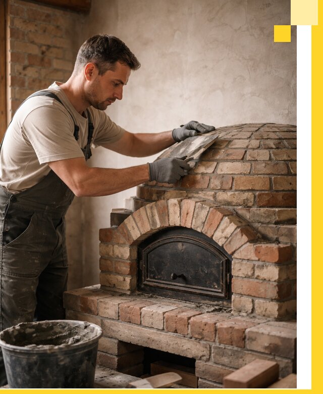 Изготовление и монтаж помпейских печей на заказ в Минусинске