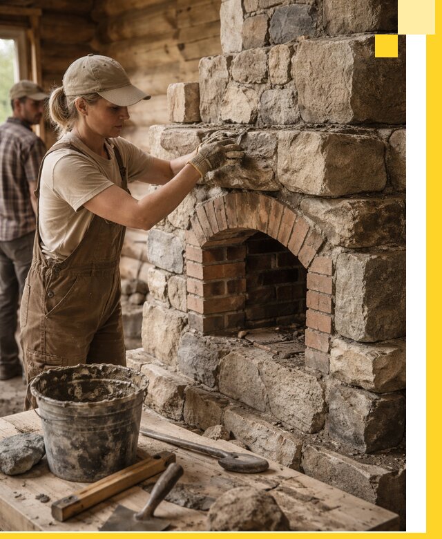 Каменные печи на заказ и монтаж в Минусинске, долговечные решения