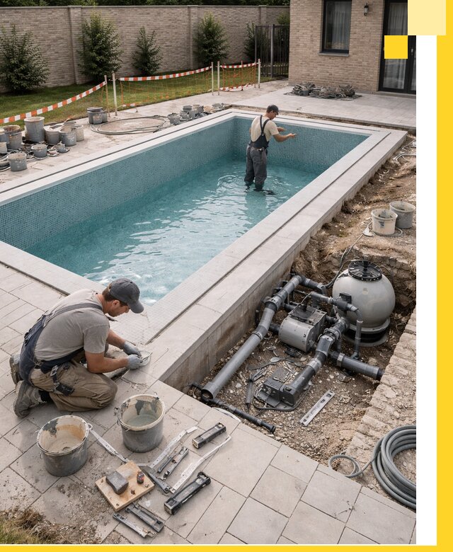 Строительство бассейнов под ключ в Минусинске: проекты и монтаж