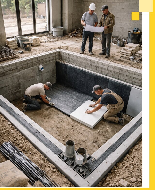 Проекты частных и общественных бассейнов под ключ в Минусинске