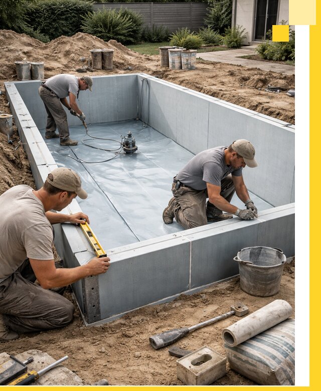 Профессиональный монтаж бассейнов под ключ в Минусинске с гарантией