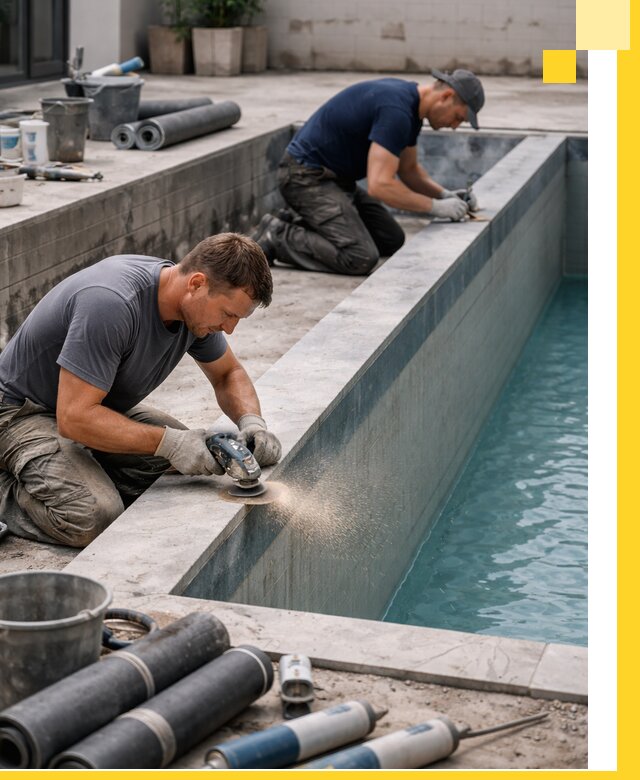 Профессиональный ремонт бассейнов под ключ в Минусинске