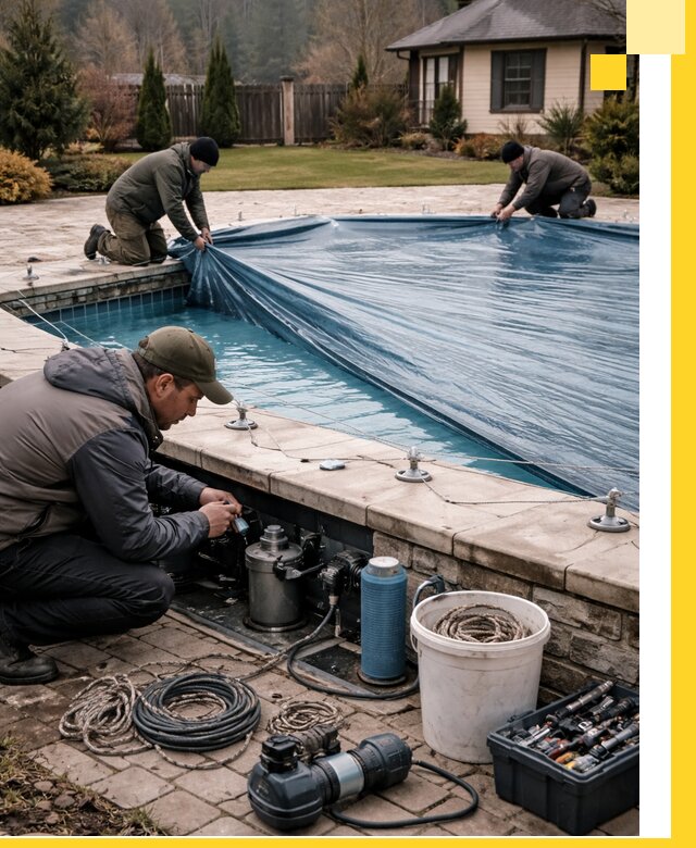 Консервация бассейнов в Минусинске: подготовка к длительному хранению