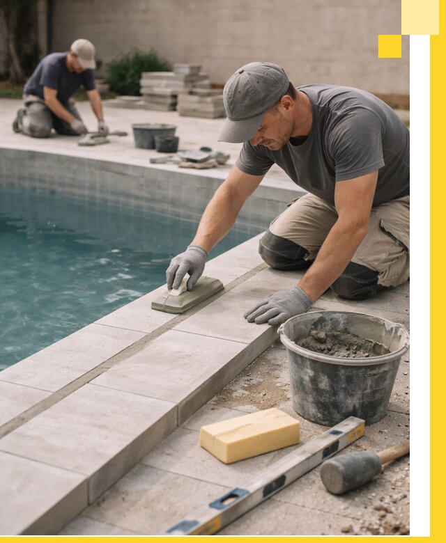 Отделка бассейнов в Минусинске: декоративная отделка и гидроизоляция