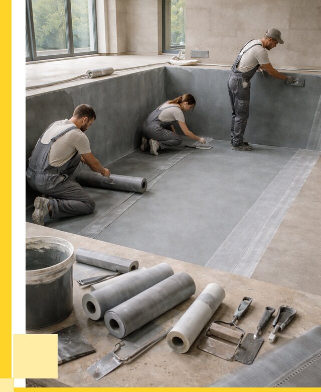 Гидроизоляция бассейнов в Минусинске от 2032 р., ЭриданМнс