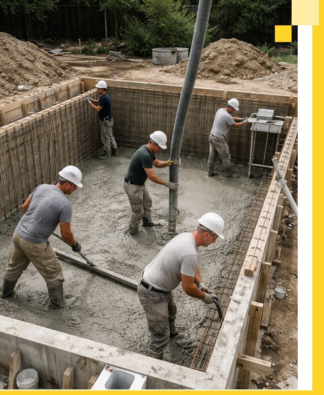 Строительство бетонных бассейнов под ключ в Минусинске