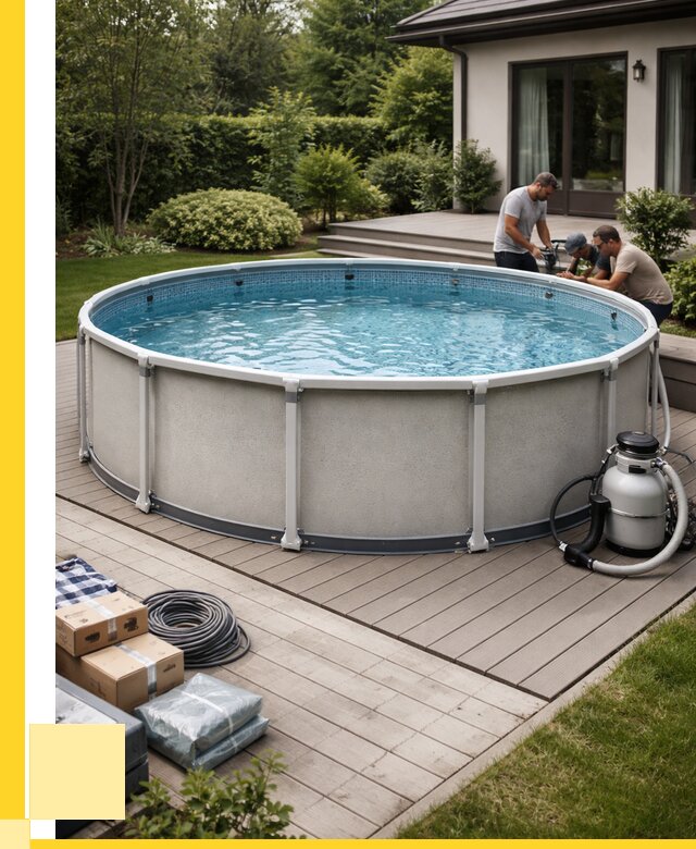 Купить каркасные бассейны в Минусинске от 45725 р. | ЭриданМнс