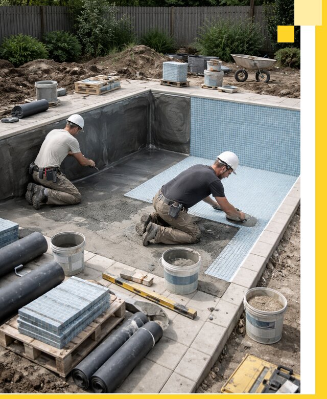 Проектирование и строительство стационарных бассейнов в Минусинске