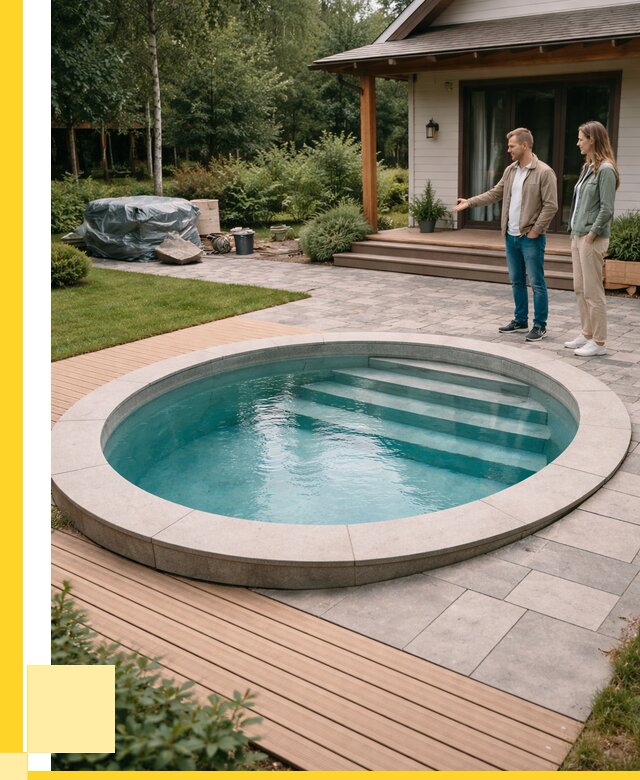 Бассейн на даче под ключ в Минусинске от 203220 р., ЭриданМнс