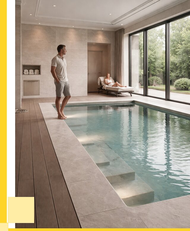 Бассейны в коттедже под ключ в Минусинске от 1219320 р. | ЭриданМнс