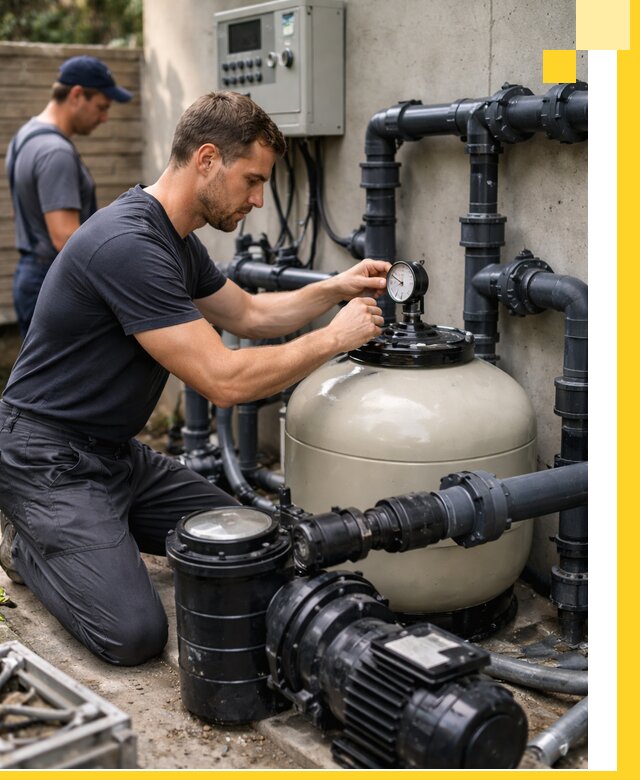 Поставка и монтаж фильтровального оборудования для бассейнов в Минусинске