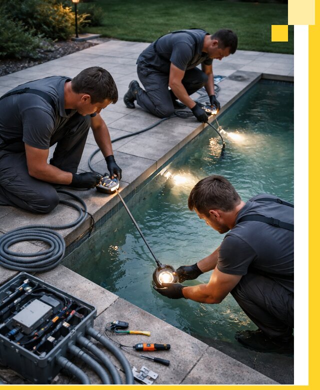 Профессиональное освещение бассейнов в Минусинске: дизайн и монтаж