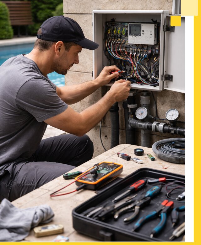 Комплексная автоматика для бассейнов в Минусинске: управление и очистка