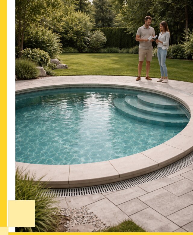 Круглые каркасные бассейны купить в Минусинске от 254025 р. | ЭриданМнс