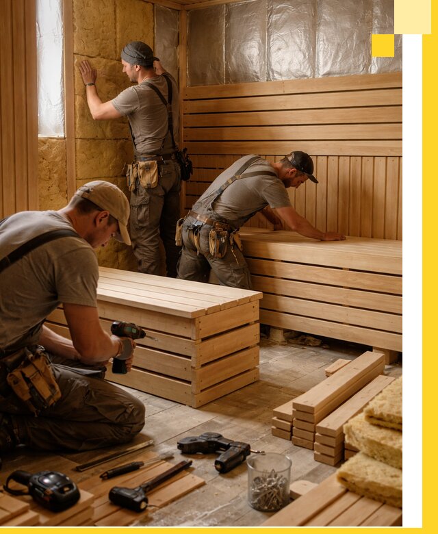 Профессиональное строительство саун под ключ в Минусинске