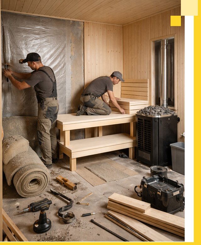 Проекты саун под ключ в Минусинске дизайн и строительство