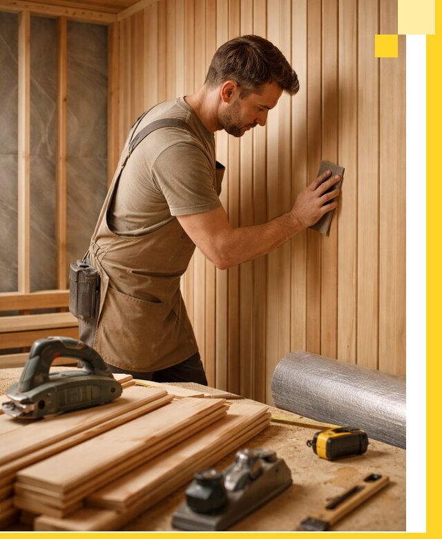 Профессиональная отделка саун и парных под ключ в Минусинске