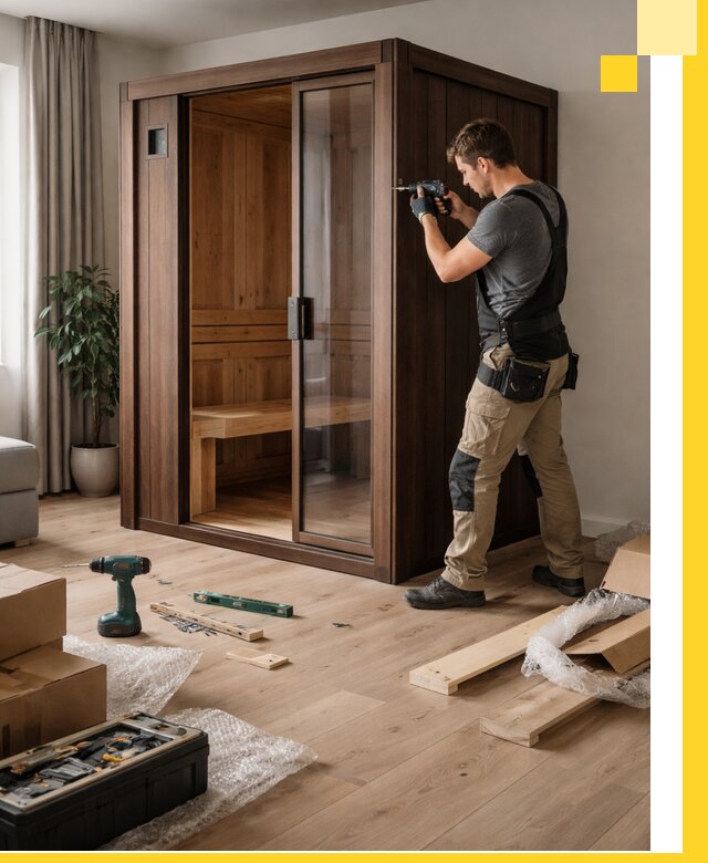 Установка и производство мини саун под ключ в Минусинске