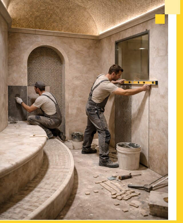 Проектирование и строительство саун с хамамом под ключ в Минусинске