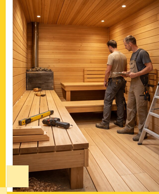 Отделка бань и саун в Минусинске по цене от 4572 р. | ЭриданМнс