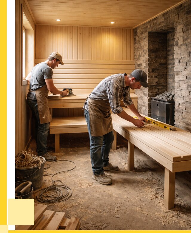 Отделка бани в Минусинске: внутренняя отделка от 3048 р. | ЭриданМнс