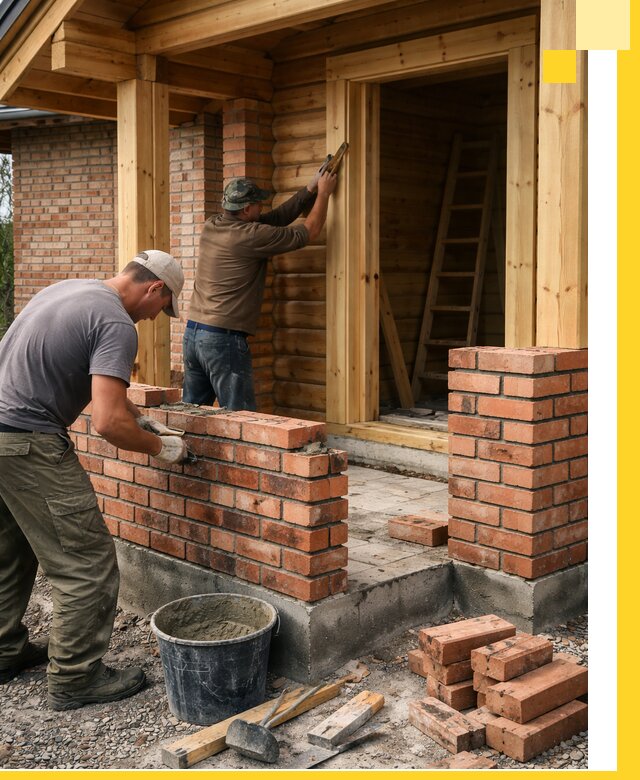 Строительство кирпичных бань под ключ в Минусинске с гарантией качества