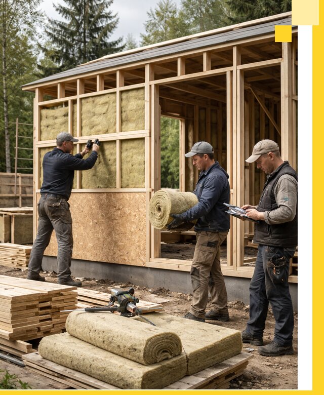 Проектирование и строительство каркасных бань в Минусинске под ключ