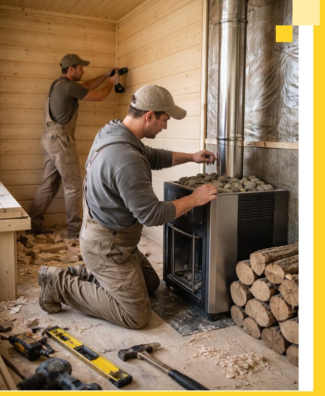 Строительство деревянных бань под ключ в Минусинске проекты и монтаж